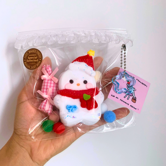 Christmas Snowman Taba Squishy