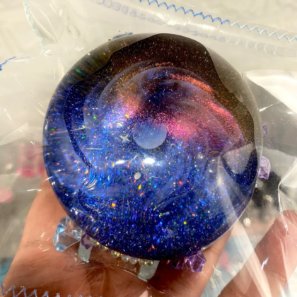 Cosmic Ball Glow Taba Squishy Toys