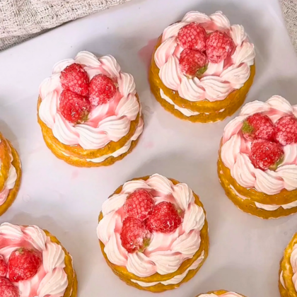 Strawberry Five-layer Cake Pinch Taba Squishy Toys