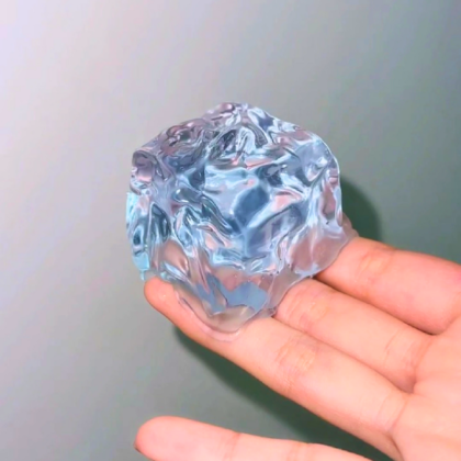 Transparent Water Cube Taba Squishy Toys