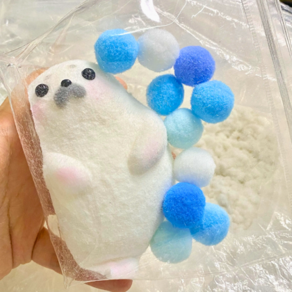 Seal Pinch Taba Squishy Toys