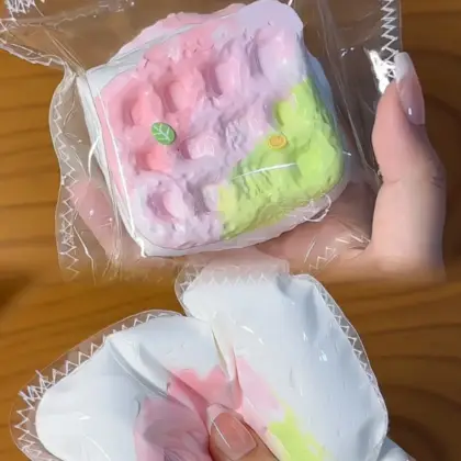 Rainbow Pink Taba Squishy Toys